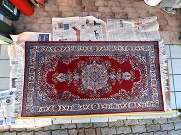 Tappeto in lana pettinata