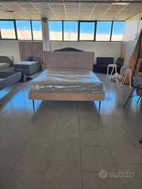 letto contenitore con piedino alto 
