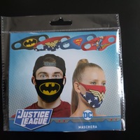 Mascherina stampata Wonder Woman Justice League