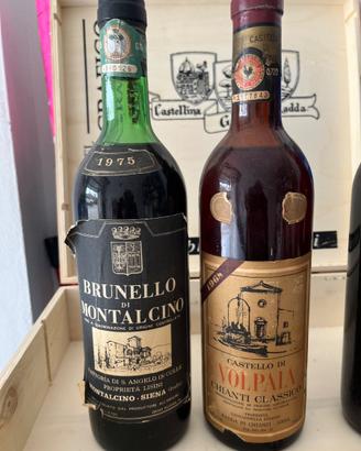 bottiglie vino da collezione