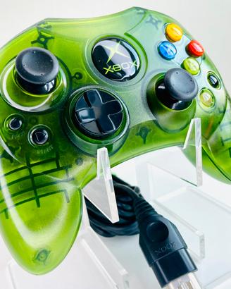 Controller Xbox Original Verde Trasparente ( Halo)