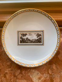 Richard Ginori:piattino bomboniera dec. Fiesole