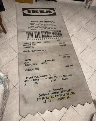 Tappeto off white x ikea