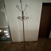 Appendi abiti antico in ferro battuto