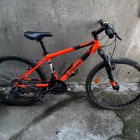 Bici mountain bike ammortizzata 24” pollici