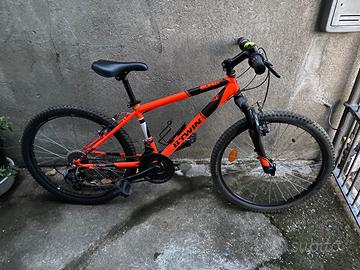 Bici mountain bike ammortizzata 24” pollici