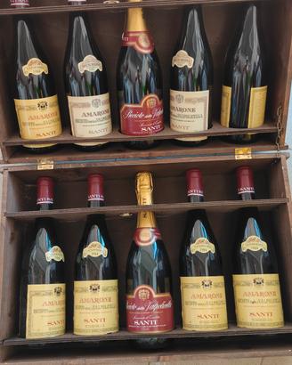 Cassa di vini Amarone Santi
