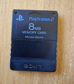Memory Card PS2 originale Sony