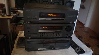 Impianto Akai M 400 con telecomando 