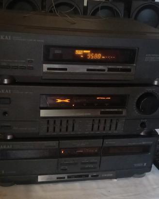 Impianto Akai M 400 con telecomando 