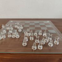 Scacchiera in cristallo temperato 