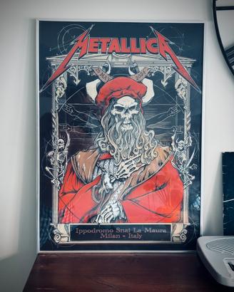 Quadro Metallica 50 × 70 ippodromo snai Milano