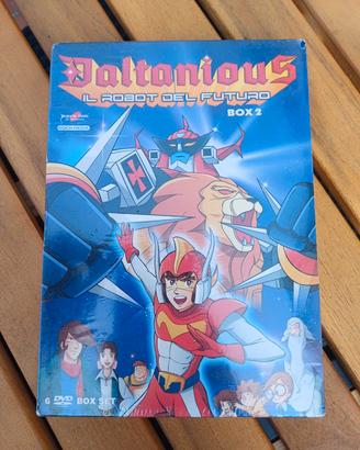 Raccolta sigillata dvd Daltanious box 2 ep. 25-47