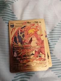 Charizard solar form gold 