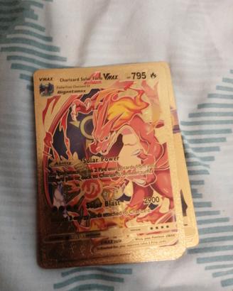 Charizard solar form gold 