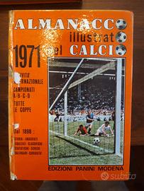 Almanacchi calcio Panini completa dal '71  al '12