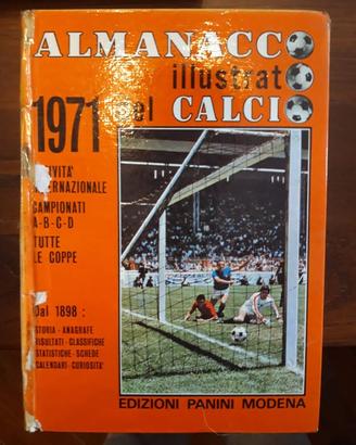 Almanacchi calcio Panini completa dal '71  al '12