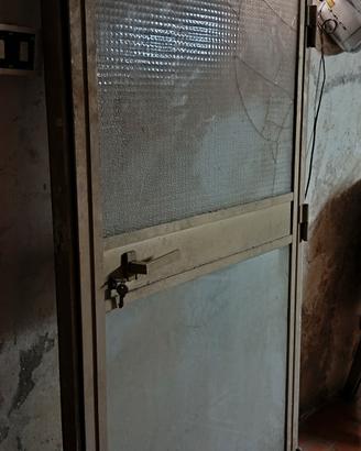 porta in alluminio