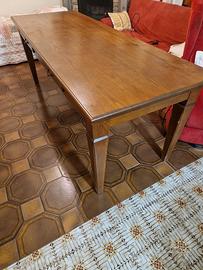 TAVOLO DI PREGIO IN LEGNO MASSELLO NOCE