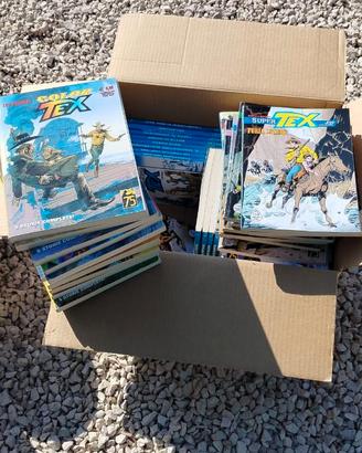 Fumetti Tex Willer, Color Tex, Super Tex, Maxi Tex