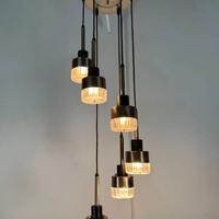 Lampadario a cascata, sospensione - attribuita a G