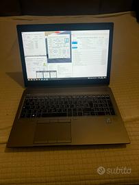 Notebook Hp zbook 15 g5 mobile workstation 15.6”