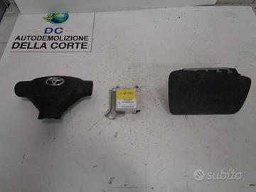 KIT AIRBAG COMPLETO TOYOTA Aygo 1Â° Serie (05>08)