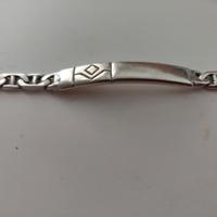 Bracciale uomo in argento 925