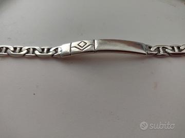 Bracciale uomo in argento 925