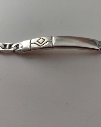 Bracciale uomo in argento 925