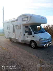 Camper mansardato Fiat Ducato 2006