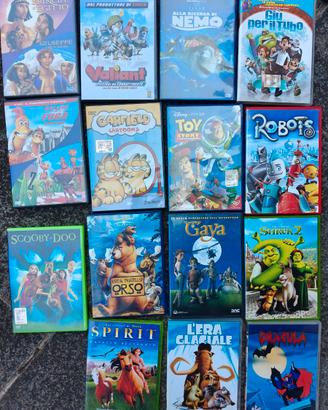 13 Dvd cartoni animati Disney e altri