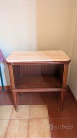 coppia di comodini vintage anni 60