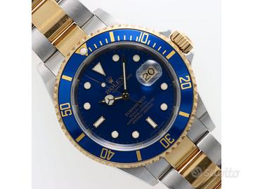 Rolex Submariner 16613 Blu SEL Anno 2007