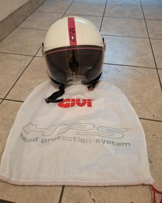 Casco Jet Givi Bianco/Rosa Taglia S