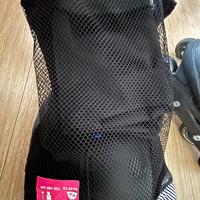 Roller neri decathlon taglia 43 con paracolpi