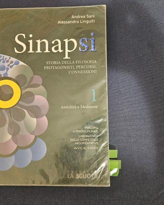 Sinapsi 1 . Filosofia Ed. La Scuola