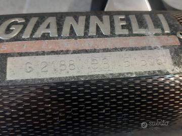 Terminale scarico Giannelli per AFRICA TWIN rd04  