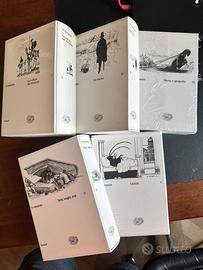 IL ROMANZO- Einaudi -Opera completa 5 Vol. MORETTI