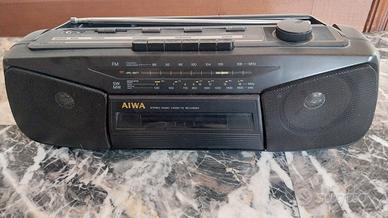 Radio e mangiacassette Aiwa