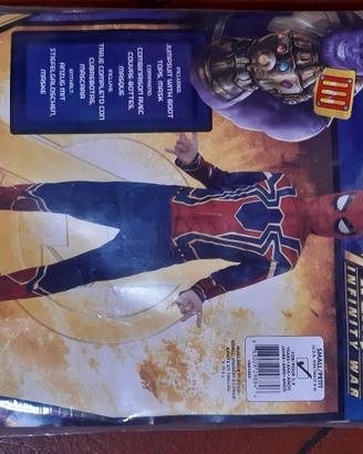 Costume Carnevale Iron Spider Avengers 4 - 6 anni