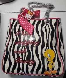 Titti (tweety) borsa - linea safari