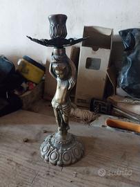 Candelabro bronzo