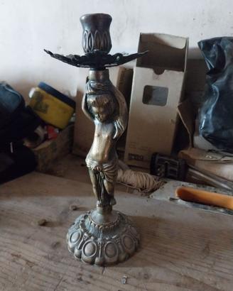 Candelabro bronzo