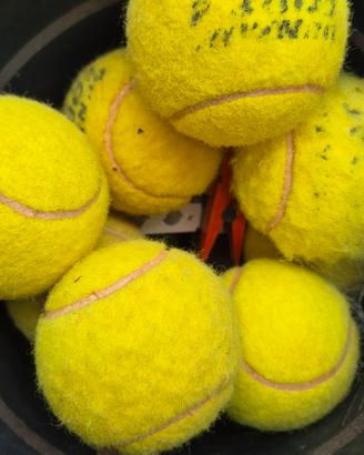palline tennis usate