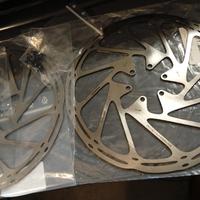 Coppia dischi MTB e-bike 203mm a 6 fori SRAM cente