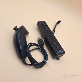 Controller Nintendo Wii Remote Plus Nero + Nunchuk