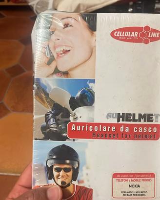 Auricolare Bluetooth da casco Cellular Line AU Hel
