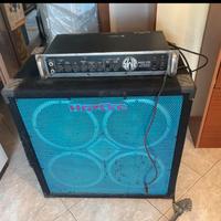 Testata SWR bass 350 + cassa hartke