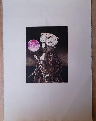 Acquaforte/Acquatinta "Omaggio a Shakespeare" 900
